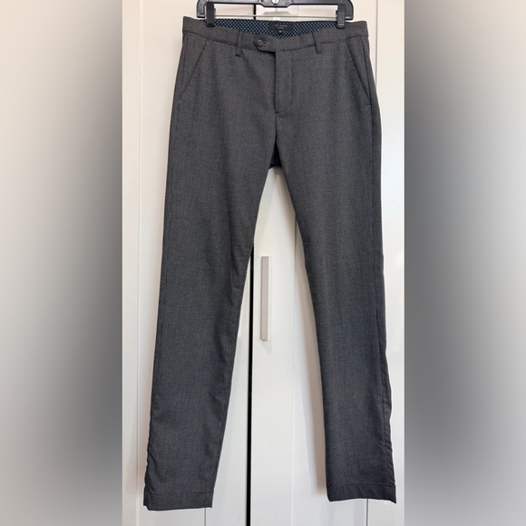 Ted Baker Black and White Checkered Dress Pants size 32L - Picture 1 of 11